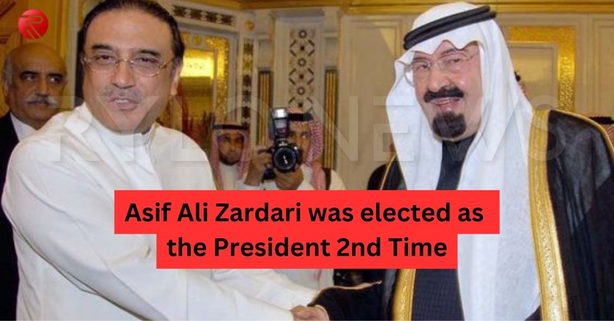 Asif Ali Zardari was elected as the President for the second time